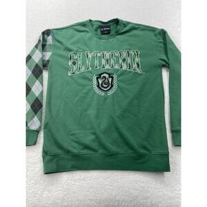 Wizarding World Harry Potter Green Sweatshirt‎ Crewneck Slytherin Mens Small
